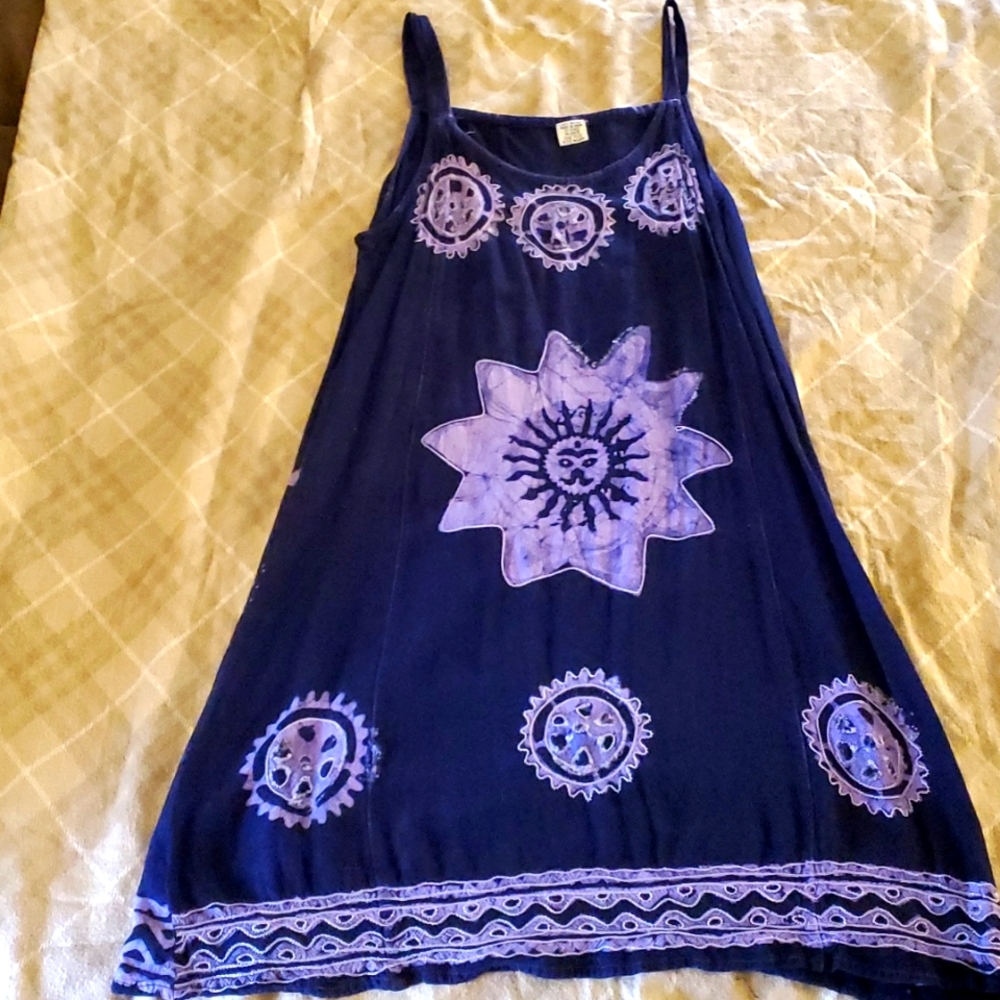 Purple Beach Coverup